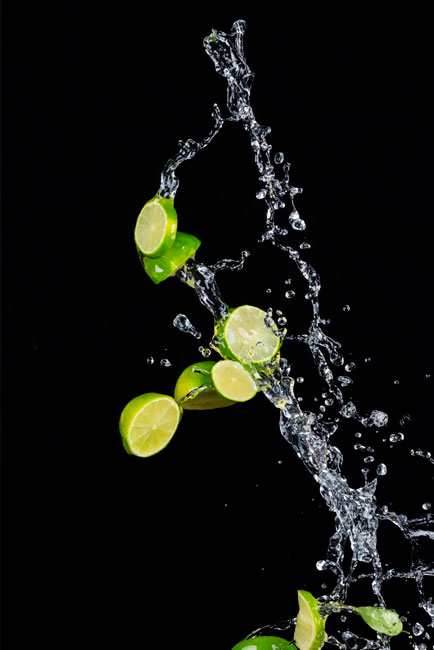 Vinilos para electrodoméstico lavavajillas limones splash